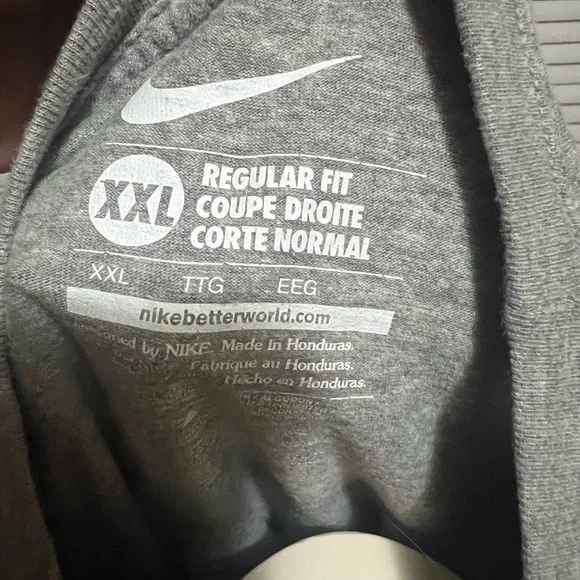 Nike Gray Michigan State Tee - Picture 5 of 5